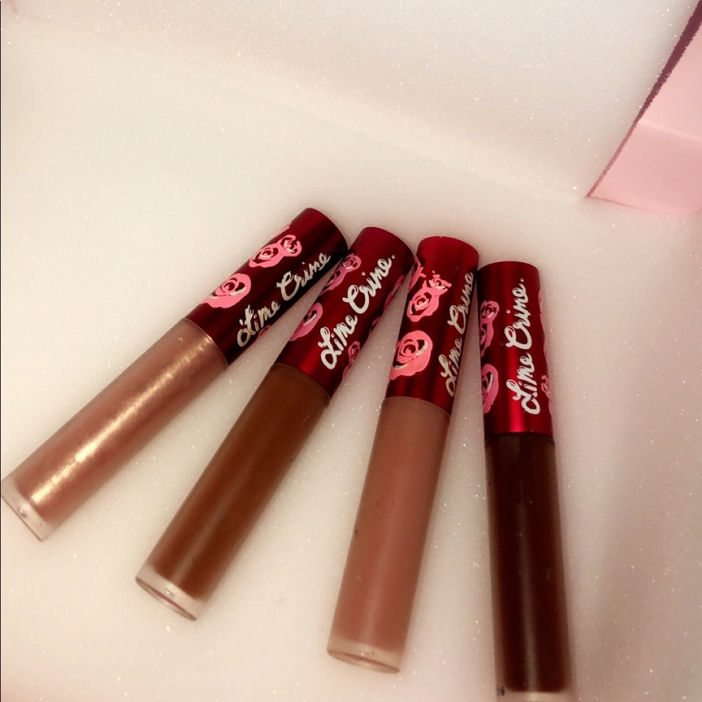 Lime Crime Velvetine set